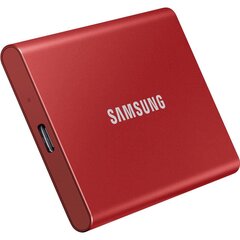 SAMSUNG T7 2TB USB 3.1 Write speed 1000 MBytes/sec Read speed 1050 MBytes/sec MU-PC2T0R/WW cena un informācija | Ārējie cietie diski | 220.lv