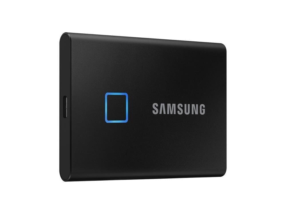 SAMSUNG T7 Touch 2TB USB 3.1 Write speed 1000 MBytes/sec Read speed 1050 MBytes/sec MU-PC2T0K/WW цена и информация | Ārējie cietie diski | 220.lv