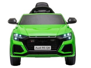 Elektriskā apvidus automašīna Audi RS Q8, zaļa cena un informācija | Bērnu elektroauto | 220.lv