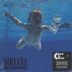 Nirvana ‎– Nevermind, LP, виниловая пластинка, 12" vinyl record цена и информация | Виниловые пластинки, CD, DVD | 220.lv