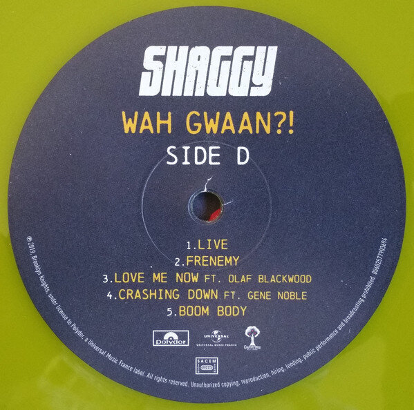 Shaggy - Wah Gwaan?!, 2LP, vinila plates, 12&quot; color vinyl record cena un informācija | Vinila plates, CD, DVD | 220.lv