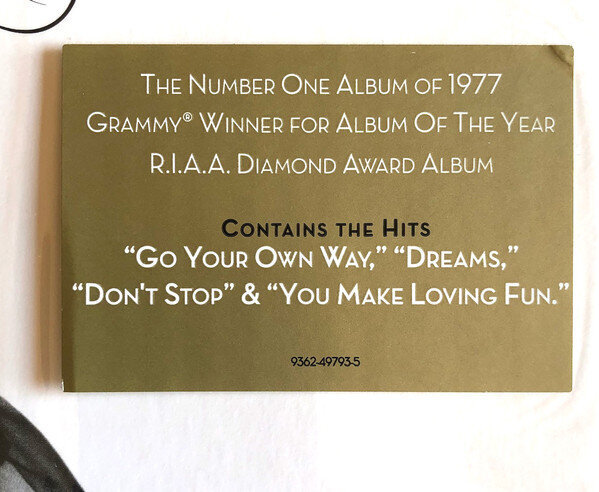 Fleetwood Mac - Rumours, LP, vinila plate, 12&quot; vinyl record cena un informācija | Vinila plates, CD, DVD | 220.lv