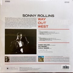 Виниловая пластинка Sonny Rollins - Way Out West, LP, 12" vinyl record цена и информация | Виниловые пластинки, CD, DVD | 220.lv