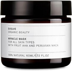 Sejas maska Evolve Beauty Miracle, 60 ml cena un informācija | Sejas maskas, acu maskas | 220.lv