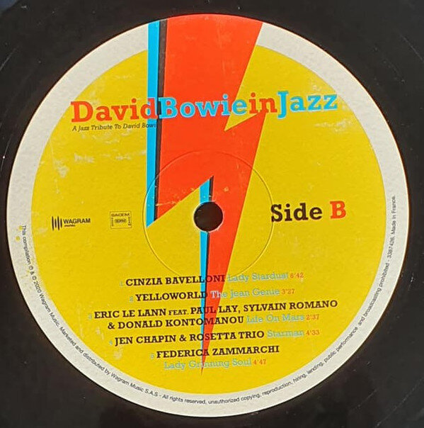 Various - David Bowie In Jazz - A Jazz Tribute To David bowie, LP, vinila plate, 12&quot; vinyl record cena un informācija | Vinila plates, CD, DVD | 220.lv