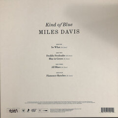 Виниловая пластинка Miles Davis - Kind Of Blue, 2LP BOX, 12" vinyl record цена и информация | Виниловые пластинки, CD, DVD | 220.lv