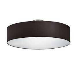 Griestu lampa Hotel, 50 cm, 3 x E27, melnā krāsā kaina ir informacija | Lustras | 220.lv