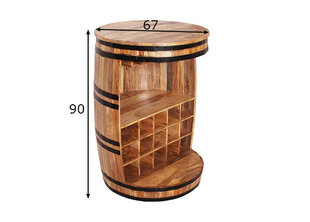 Барный стол Rustic, манго цена и информация | Кухонные и обеденные столы | 220.lv