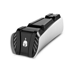 Spartan Gear Dual Charging Dock Station - White/Black (PS5) cena un informācija | Spēļu kontrolieri | 220.lv