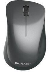 CANYON MW-11 Wireless Optical Mouse - Black cena un informācija | Peles | 220.lv