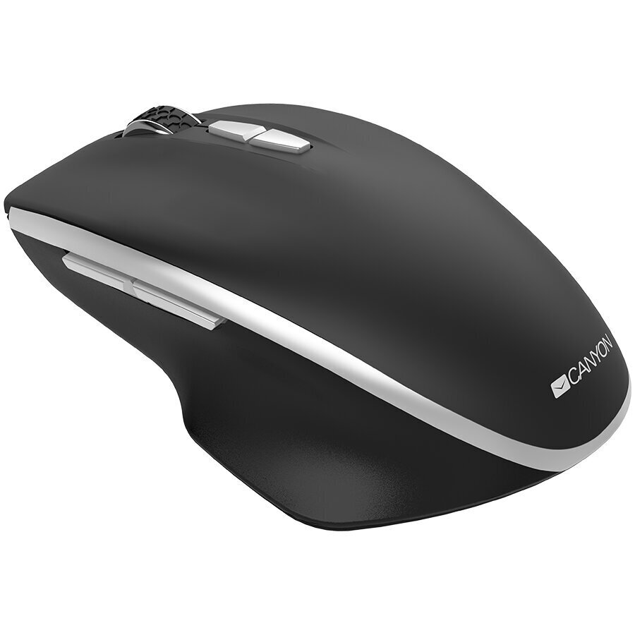 CANYON MW-21 Wireless Optical Mouse - Black цена и информация | Peles | 220.lv
