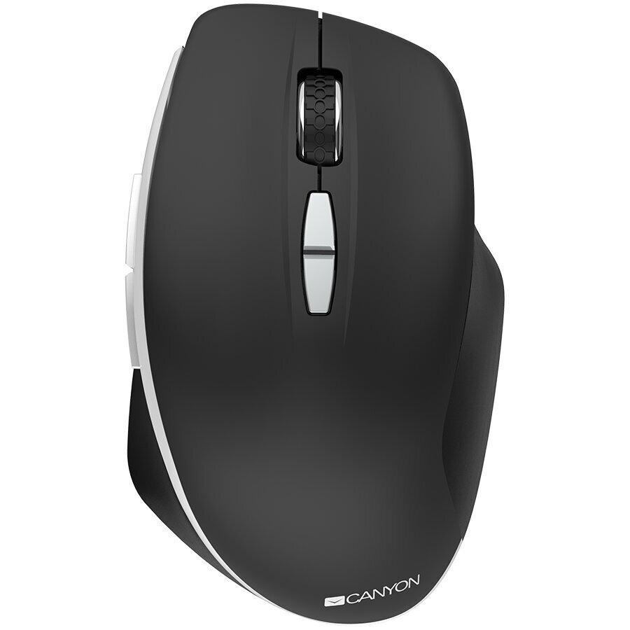 CANYON MW-21 Wireless Optical Mouse - Black cena un informācija | Peles | 220.lv