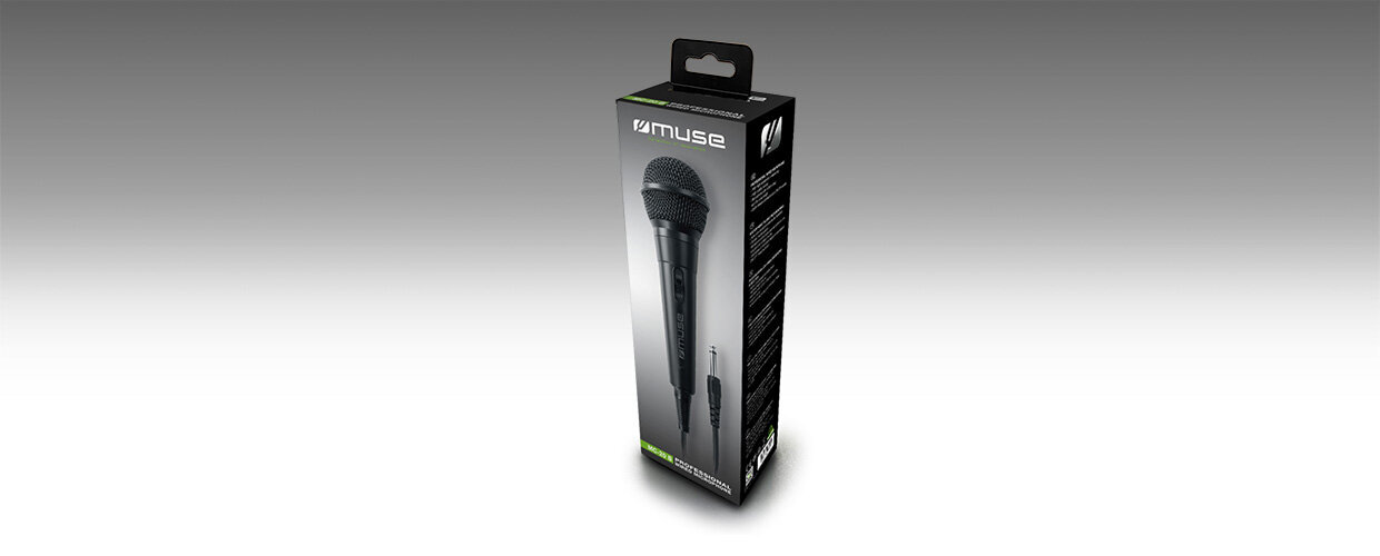 Muse Professional Wierd Microphone MC-20 cena un informācija | Mikrofoni | 220.lv