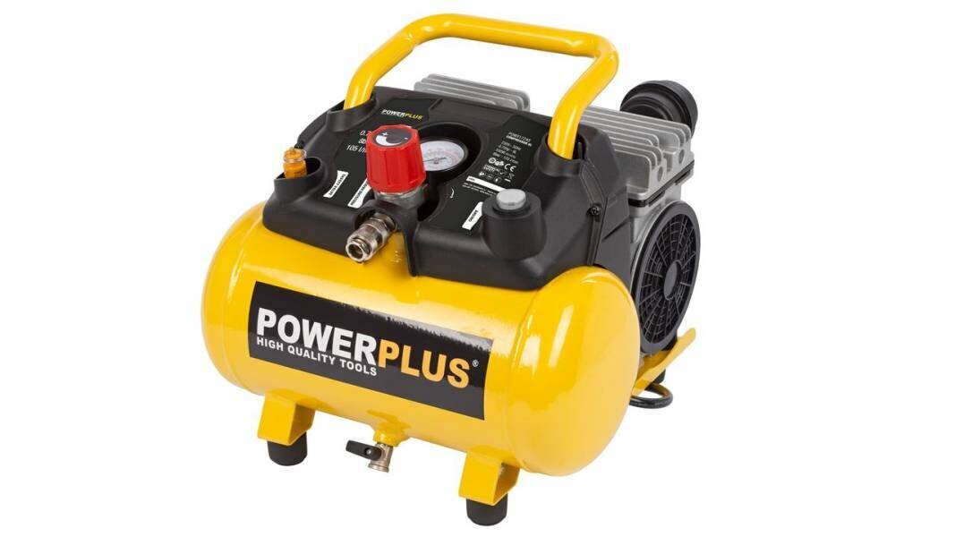 Kompresors Powerplusx550W cena un informācija | Kompresori | 220.lv