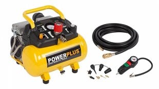 Kompresors Powerplusx550W cena un informācija | Kompresori | 220.lv