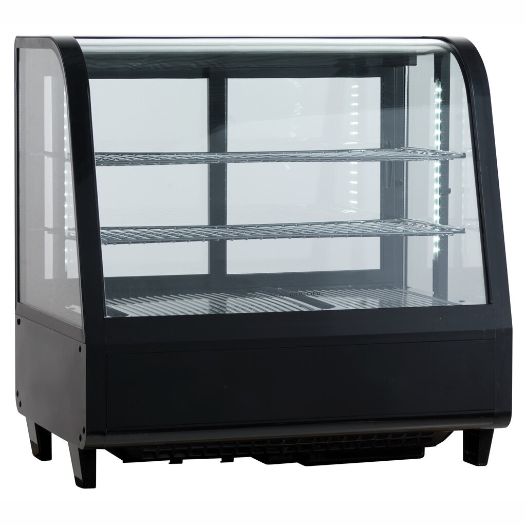 Scandomestic RTW101BE, galda vitrīna ledusskapis цена и информация | Ledusskapji | 220.lv