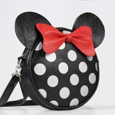 Mugursoma meitenēm Cerda Disney Minnie/Mouse Minnie, melna cena un informācija | Bērnu aksesuāri | 220.lv