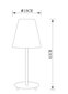 Galda lampa G.LUX GM-093/1T цена и информация | Galda lampas | 220.lv