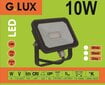 LED prožektors ārtelpām GR-FL-10 W, melns cena un informācija | Āra apgaismojums | 220.lv