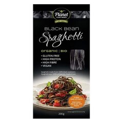 Melno sojas pupiņu spageti Planet Plant BIO, 200 g cena un informācija | Makaroni | 220.lv