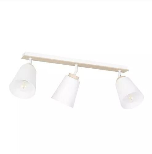 Emibig lampa Atlas 3 White cena un informācija | Griestu lampas | 220.lv