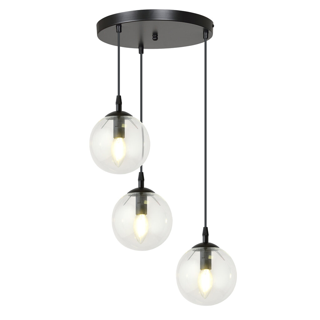 Emibig lampa Cosmo 3 Bl Transparent Premium cena un informācija | Piekaramās lampas | 220.lv