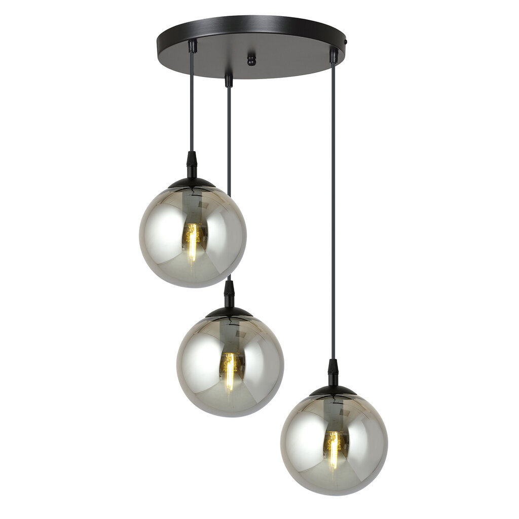 Emibig lampa Cosmo 3 Bl Grafit Premium цена и информация | Lustras | 220.lv