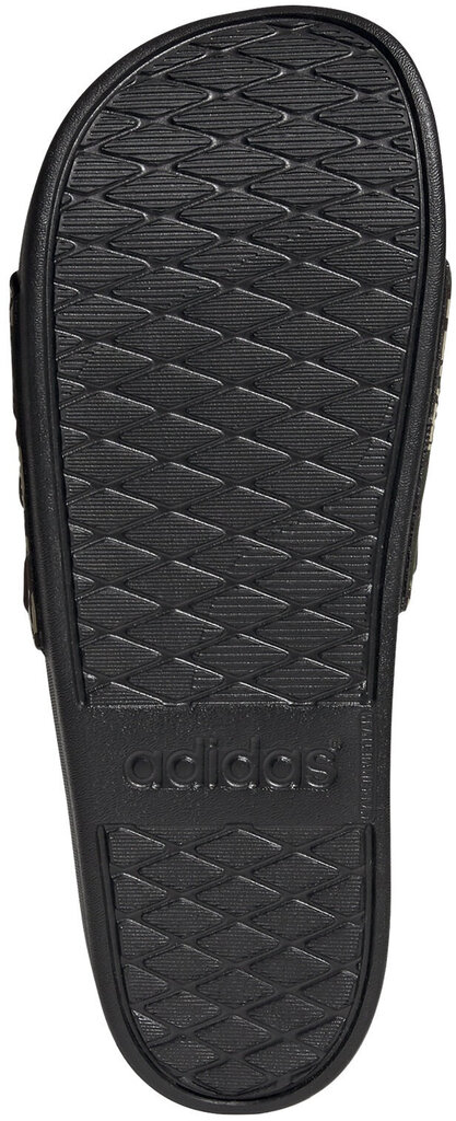 Adidas Pludmales Čības Adilette Comfort Black FZ4686/12 cena un informācija | Vīriešu iešļūcenes, čības, sandales | 220.lv