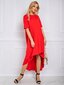 RUE PARIS Sarkana vaļīga kleita. cena un informācija | Kleitas | 220.lv