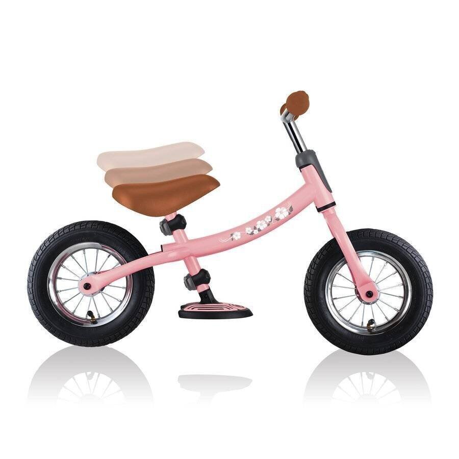 Balansa velosipēds Globber Go Bike Air Pink cena un informācija | Balansa velosipēdi | 220.lv