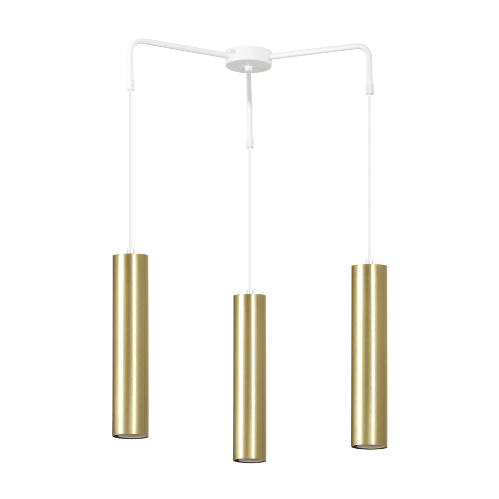 Emibig piekaramā lampa Goldi Premium 3 White/Gold cena un informācija | Piekaramās lampas | 220.lv