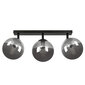 Emibig griestu lampa Tofi 3 Black/Graphite cena un informācija | Griestu lampas | 220.lv