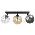 Emibig griestu lampa Tofi 3 Black/Mix