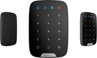 Беспроводная сенсорная клавиатура AJAX KeyPad Plus (черная) цена и информация | Системы безопасности, контроллеры | 220.lv