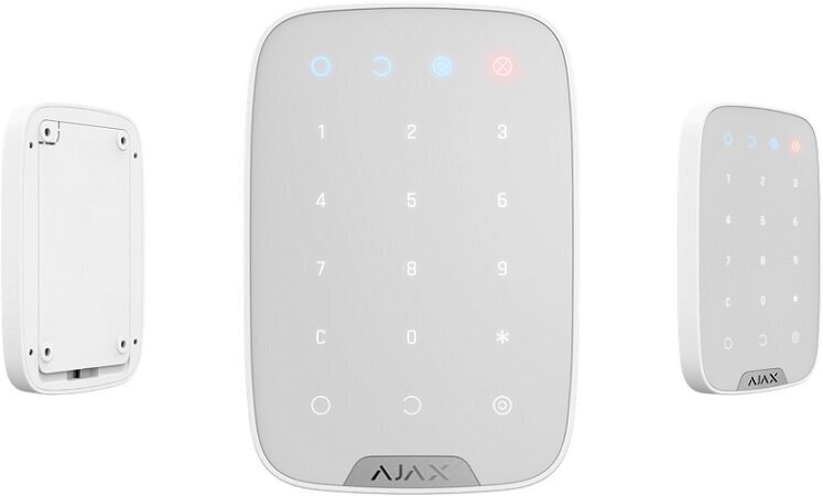 Ajax KeyPad Plus bezvadu vadības tastatūra cena un informācija | Drošības sistēmas, kontrolieri | 220.lv