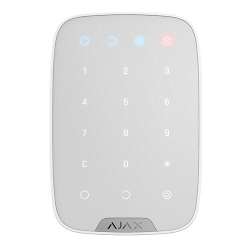 Ajax KeyPad Plus bezvadu vadības tastatūra cena un informācija | Drošības sistēmas, kontrolieri | 220.lv