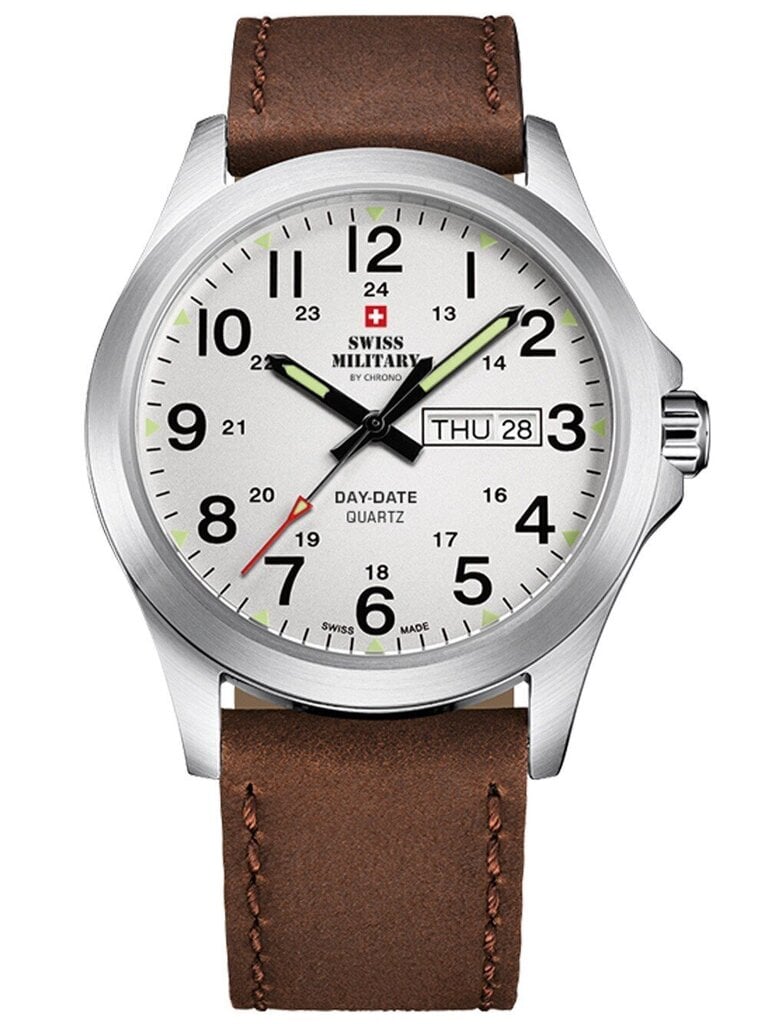 Vīriešu pulkstenis Swiss Military by Chrono SMP36040.16 cena un informācija | Vīriešu pulksteņi | 220.lv