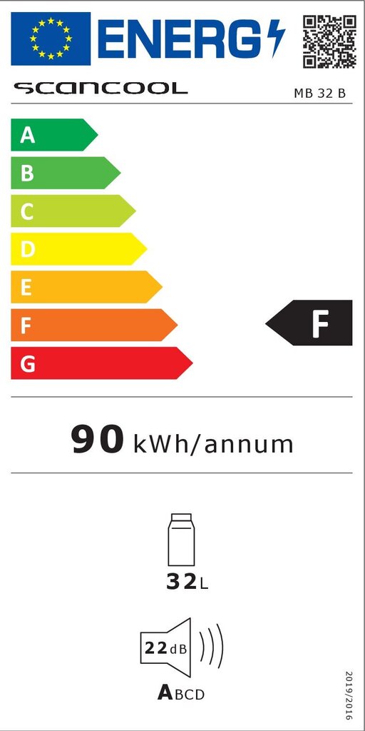 Scandomestic MB 32B cena un informācija | Ledusskapji | 220.lv