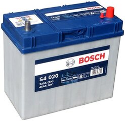 Аккумулятор Bosch 45Ah 330A S4020 цена и информация | Аккумуляторы | 220.lv