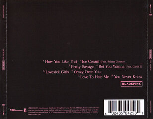 BLACKPINK - The Album, CD, Digital Audio Compact Disc cena un informācija | Vinila plates, CD, DVD | 220.lv