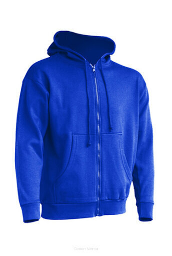 Džemperis ar kapuci "Hooded" Unisex, zils cena un informācija | Vīriešu jakas | 220.lv
