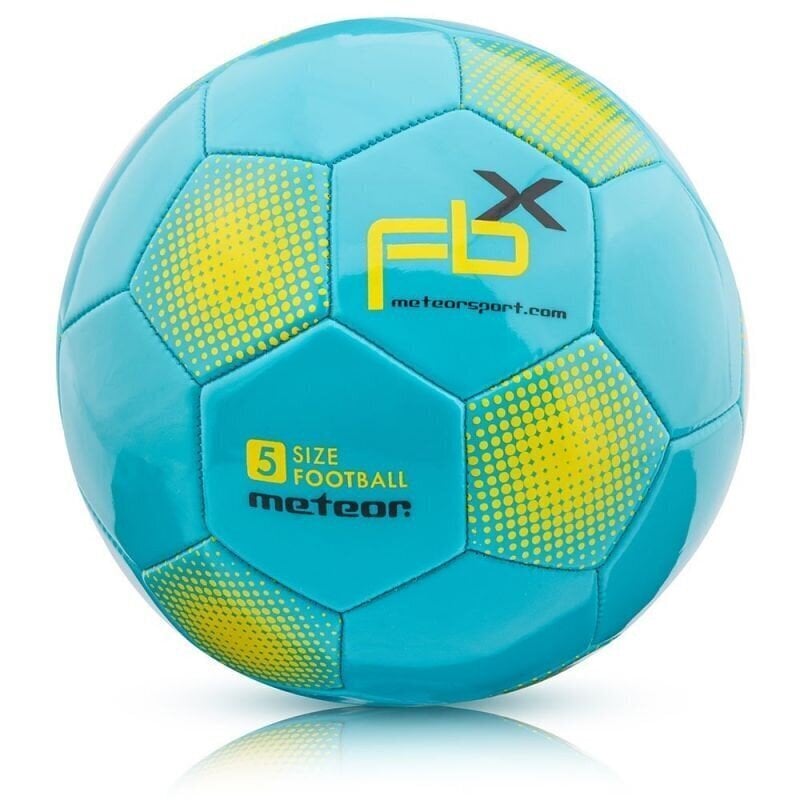 Futbola bumba METEOR FBX #5, zila cena un informācija | Futbola bumbas | 220.lv