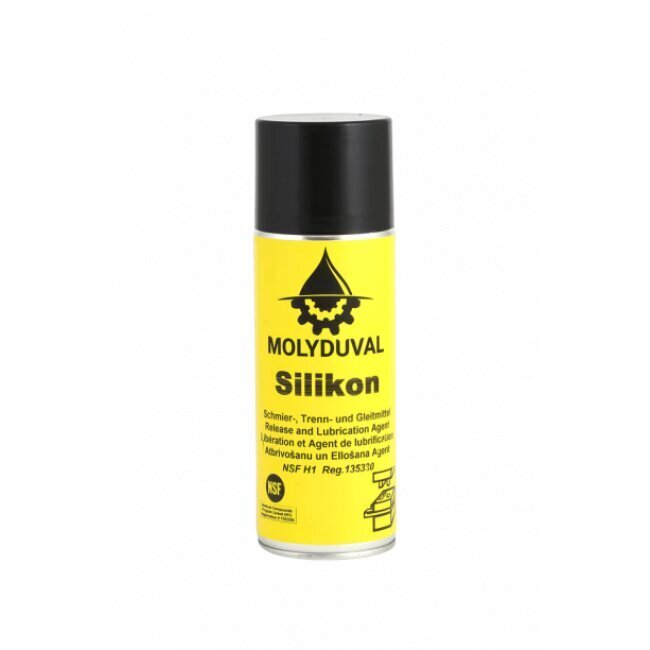 MOLYDUVAL - Silikon Spray - Silikona eļļa aerosolā cena un informācija | Rokas instrumenti | 220.lv