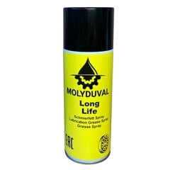 MOLYDUVAL - Long Life Spray - Ūdens noturīga ilgtermiņa smēre aerosolā cena un informācija | Rokas instrumenti | 220.lv
