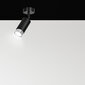 Emibig griestu lampa Hiro 1 Black-Chrome cena un informācija | Griestu lampas | 220.lv