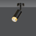 Emibig griestu lampa Hiro 1 Black-Gold