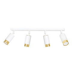Emibig griestu lampa Hiro 4 White-Gold цена и информация | Потолочные светильники | 220.lv