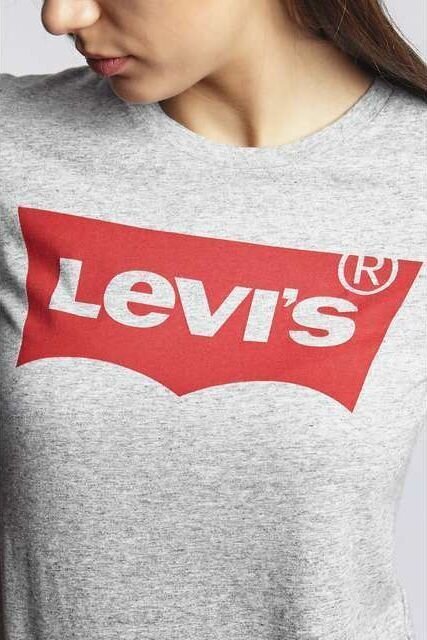 T-krekls sievietēm Levi`s 0263, pelēks cena un informācija | T-krekli sievietēm | 220.lv