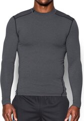 Sporta krekls vīriešiem Under Armor Mock M 1265648-090, pelēks цена и информация | Мужское термобелье | 220.lv