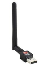 RoGer USB WiFi Adapteris / 9dBi antena / 300Mbps / 802.11n / Melns cena un informācija | Adapteri un USB centrmezgli | 220.lv